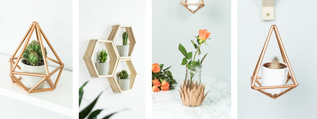 verschiedene Bastelprojekte